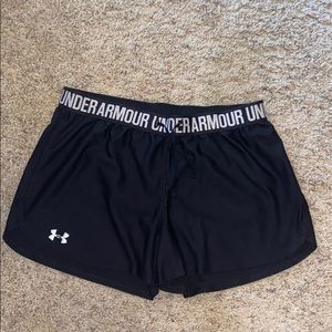 Under Armour shorts!